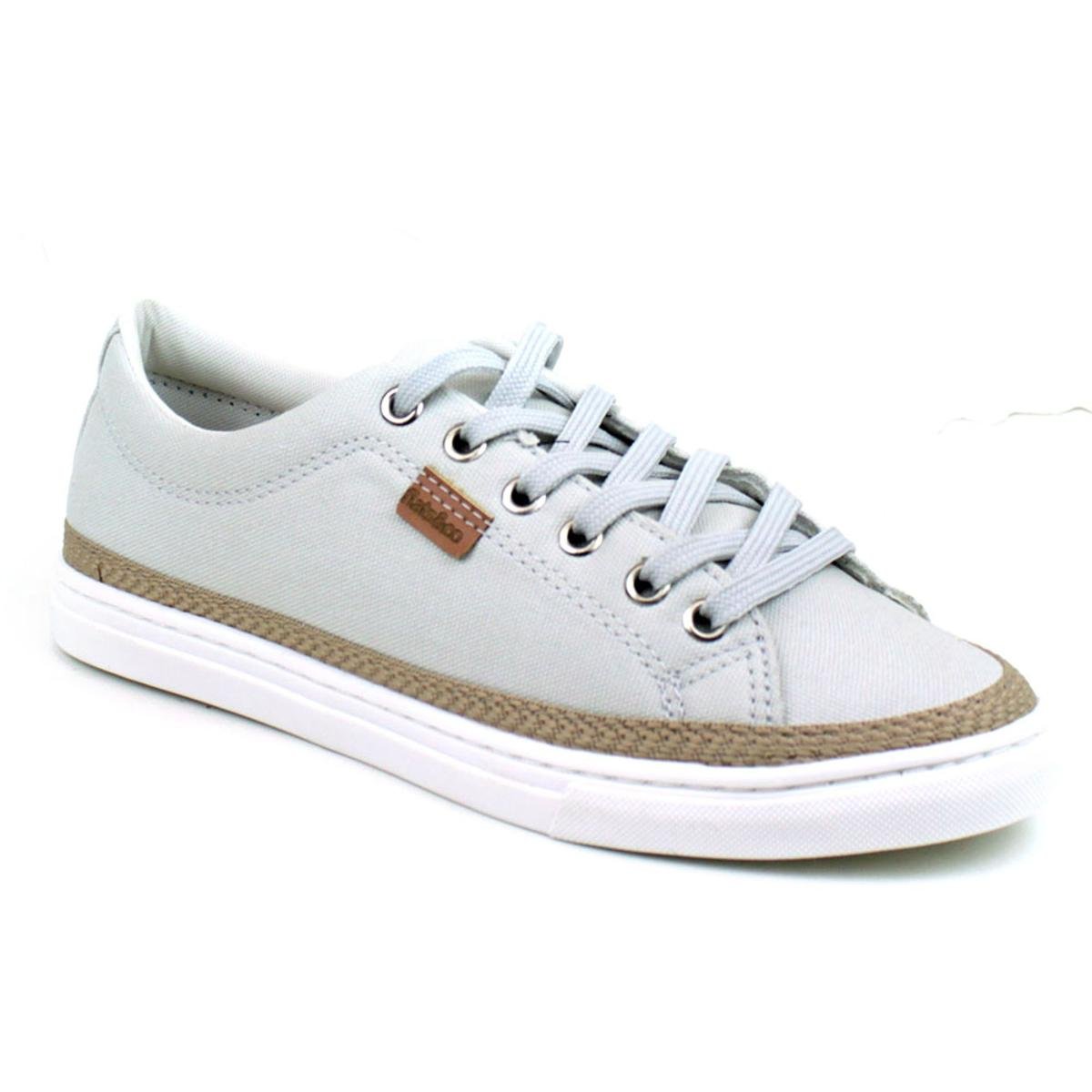 sapato de lona feminino